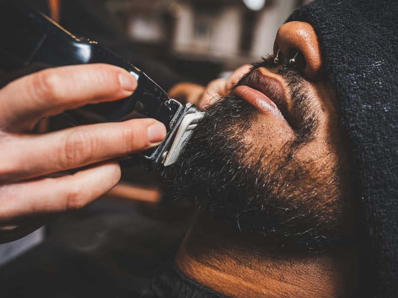  Cortes de barba con máquina